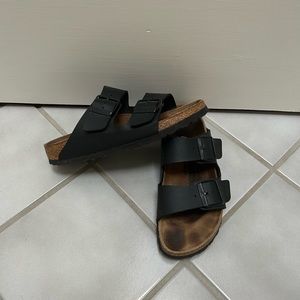 Black Birkenstocks